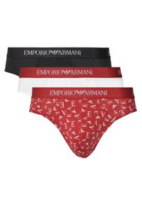 Emporio Armani Underwear Komplet 3 par slipów EM000256 AF10800 M0086 Kolorowy. Materiał: bawełna. Wzór: kolorowy