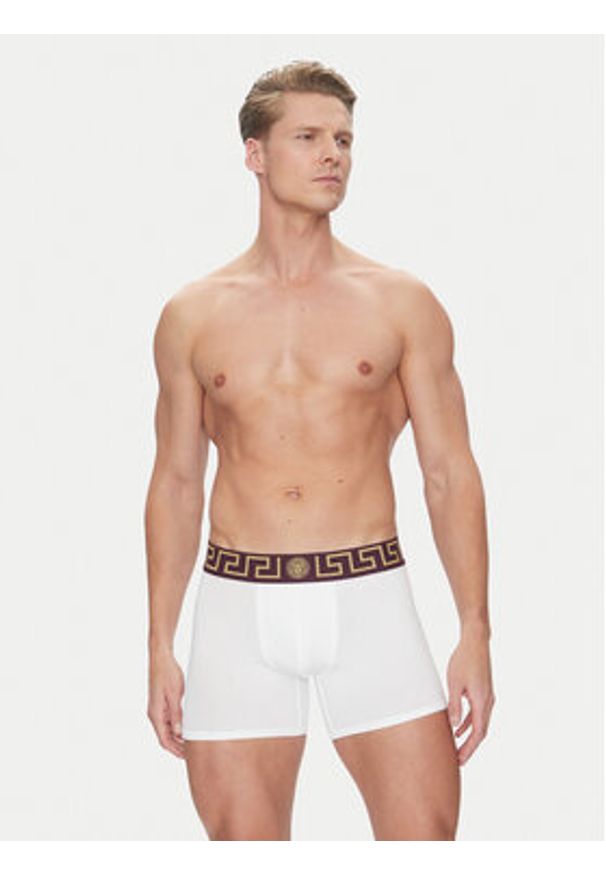 VERSACE - Versace Bokserki AU10028 Biały. Kolor: biały. Materiał: bawełna