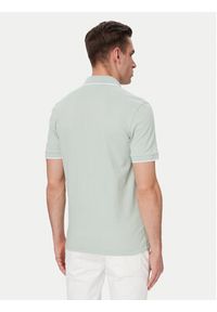 BOSS Polo Passertip 50507699 Turkusowy Slim Fit. Typ kołnierza: polo. Kolor: turkusowy. Materiał: bawełna #3
