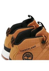 Timberland Sneakersy Euro Trekker Super Ox TB0A5UW92311 Brązowy. Kolor: brązowy. Materiał: nubuk, skóra #4