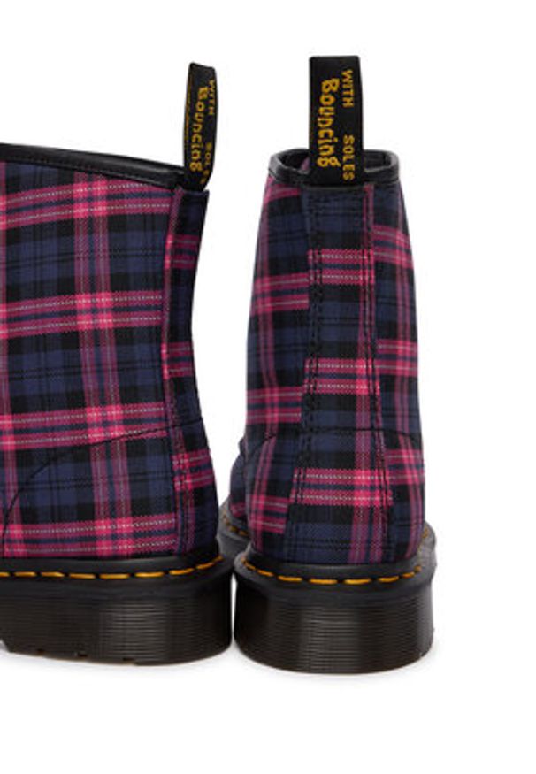 Dr. Martens Trapery 1460 DM41969650 Fioletowy. Kolor: fioletowy. Materiał: materiał