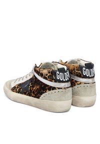 GOLDEN GOOSE - Golden Goose Sneakersy Mid Star Classic GWF00122.F003766.81933 Brązowy. Kolor: brązowy. Materiał: skóra #3