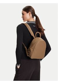 Love Moschino - LOVE MOSCHINO Plecak JC4030PP1NLT0104 Beżowy. Kolor: beżowy. Materiał: skóra