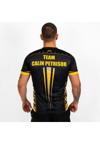 KNOCKOUT - Knockout Koszulka Team Calin Petrisor. Kolor: czarny. Sport: fitness, kolarstwo