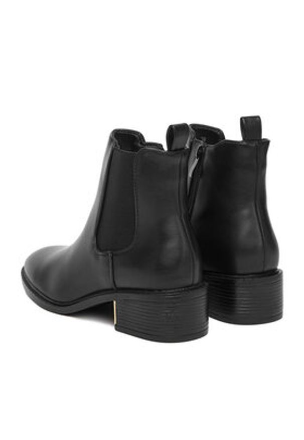 DeeZee Botki 5698 Czarny. Kolor: czarny. Materiał: materiał