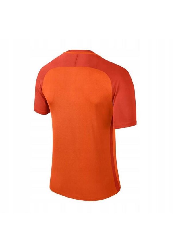 Nike - Męska Koszulka Dry Trophy III. Kolor: żółty, wielokolorowy, pomarańczowy. Sport: turystyka piesza