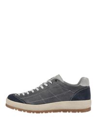 Buty turystyczne męskie LOMER BIO NATURALE FLAT. Kolor: szary