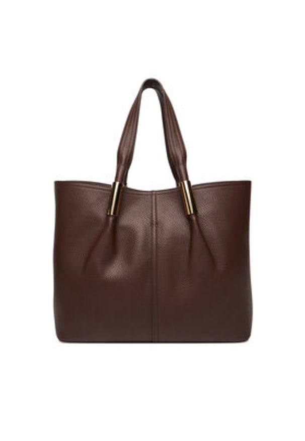 Elisabetta Franchi Torebka BS-41A-56E2-V440 Brązowy. Kolor: brązowy. Materiał: skórzane