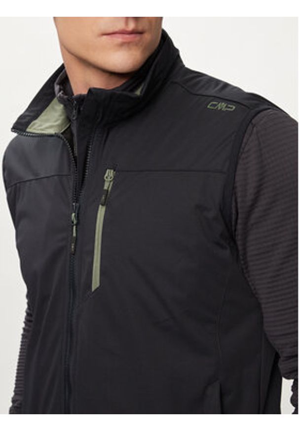CMP Kamizelka 30A9317 Granatowy Regular Fit. Kolor: niebieski. Materiał: syntetyk
