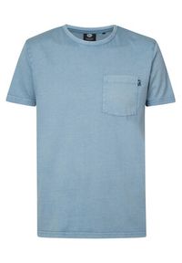 Petrol Industries T-Shirt M-1030-TSR639 Błękitny Regular Fit. Kolor: niebieski #5
