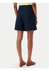 TOMMY HILFIGER - Tommy Hilfiger Szorty materiałowe WW0WW49040 Granatowy Wide Leg. Kolor: niebieski. Materiał: syntetyk #2