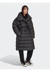Adidas - adidas Płaszcz zimowy Fashion HK5245 Czarny Oversize. Kolor: czarny. Materiał: syntetyk. Sezon: zima #5