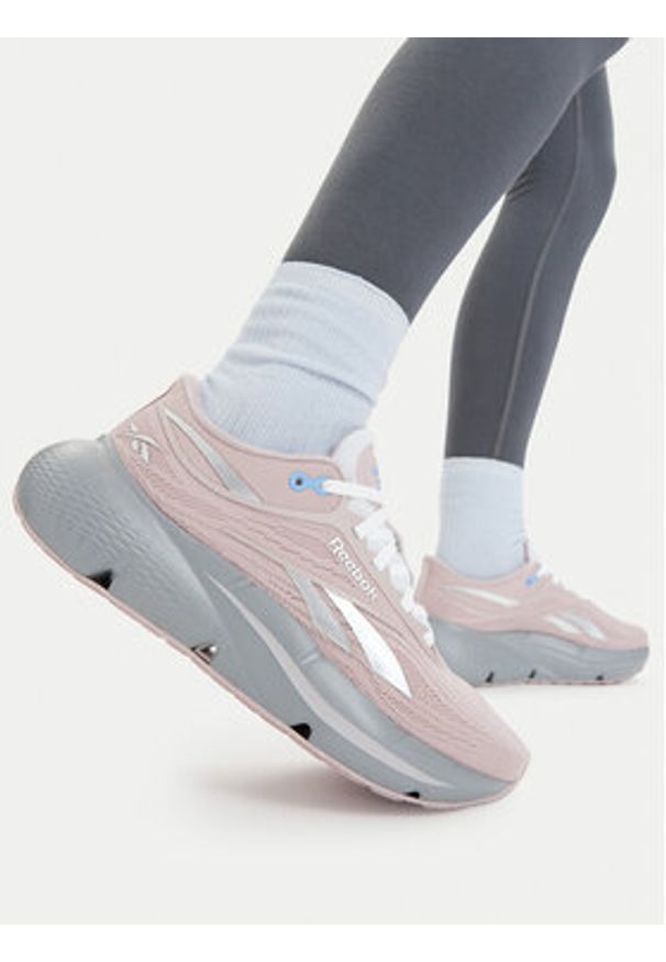 Reebok Buty do biegania SS-ZIGNITION 100262655 Różowy. Kolor: różowy. Materiał: materiał