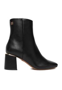 Nine West Botki CEO-LATIFA-01 Czarny. Kolor: czarny. Materiał: syntetyk, materiał