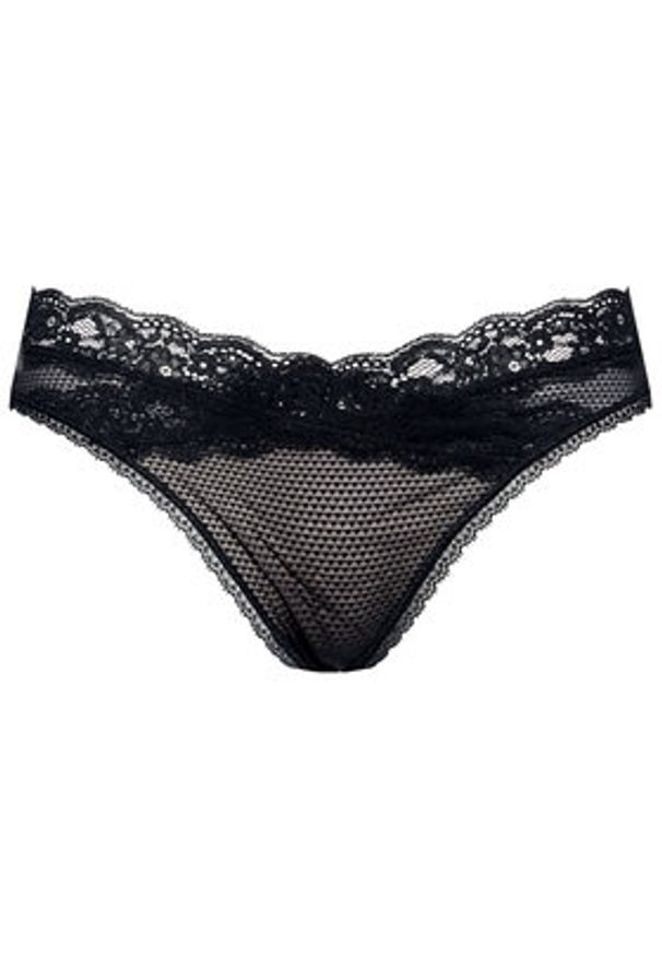 Passionata Figi brazylijskie Brooklyn P57070 Czarny. Kolor: czarny. Materiał: syntetyk