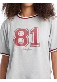 Guess Jeans T-Shirt W5YI19 K8HM0 Szary Regular Fit. Kolor: szary. Materiał: bawełna #3