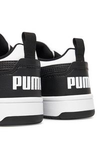 Puma Sneakersy Rebound V6 Lo Jr 393833 01 Biały. Kolor: biały. Materiał: skóra