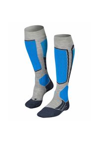 Podkolanówki Falke SK2. Kolor: szary. Sport: narciarstwo #1