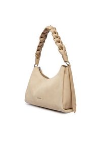 Coccinelle Torebka P6P Boheme Suede Bimaterial E1 P6P 13 03 01 Beżowy. Kolor: beżowy. Materiał: skórzane, zamszowe #3