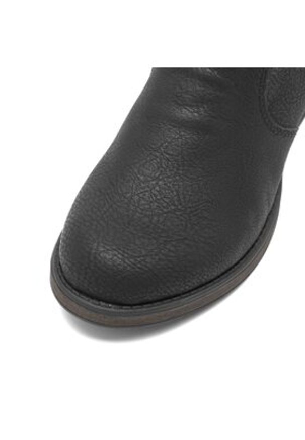 Rieker Botki Z9583-00 Czarny. Kolor: czarny