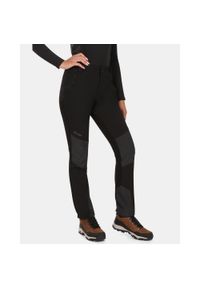 Damskie spodnie outdoorowe Kilpi NUUK-W. Kolor: czarny. Materiał: nylon. Sezon: lato. Sport: turystyka piesza #1