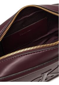 Calvin Klein Torebka Bold Ck Camera Bag LV04F3220G Bordowy. Kolor: czerwony. Materiał: skórzane #4