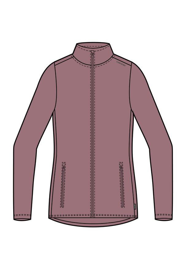 Viking - Bluza damska VIKING Tesero Lady Polartec. Kolor: różowy. Materiał: polar