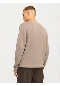 Jack & Jones - Jack&Jones Sweter Milano 12259666 Szary Relaxed Fit. Kolor: szary. Materiał: bawełna #7