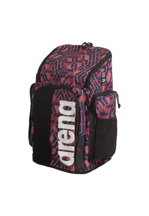 Plecak Arena Team Spiky III Backpack 45 + Worek. Kolor: fioletowy, biały, wielokolorowy. Styl: sportowy