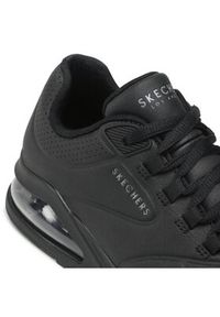 skechers - Skechers Sneakersy Uno 2 155543/BBK Czarny. Kolor: czarny. Materiał: skóra #4