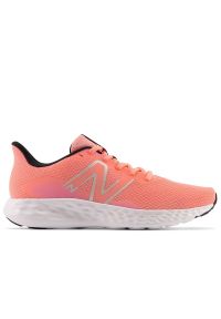 Buty New Balance W411LH3 - pomarańczowe. Kolor: pomarańczowy. Materiał: syntetyk, materiał. Szerokość cholewki: normalna. Sport: fitness #1