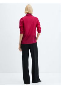 mango - Mango Koszula Malva 67015736 Różowy Straight Fit. Kolor: różowy. Materiał: wiskoza #6