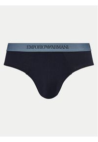 Emporio Armani Underwear Komplet 3 par slipów 111624 4F722 75536 Granatowy. Kolor: niebieski. Materiał: bawełna #7