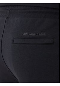 Karl Lagerfeld - KARL LAGERFELD Szorty sportowe 705019 562900 Granatowy Regular Fit. Kolor: niebieski. Materiał: bawełna. Styl: sportowy #4