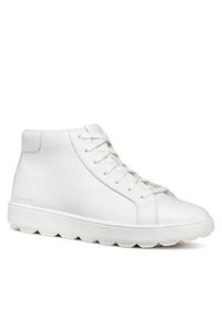 Geox Sneakersy U Spherica Ecub-1 U46GPA 00047 C1000 Biały. Kolor: biały. Materiał: skóra #4