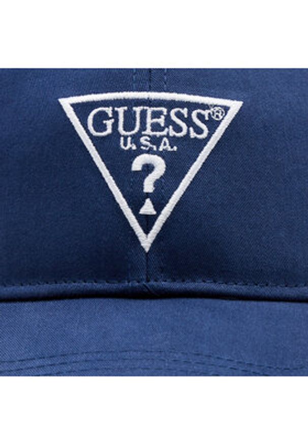 Guess Czapka z daszkiem Z4YZ00 WFKN0 Niebieski. Kolor: niebieski. Materiał: materiał