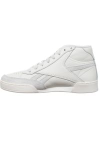 Buty do chodzenia męskie Reebok Club C Form Hi. Kolor: biały. Materiał: syntetyk, skóra, materiał. Szerokość cholewki: normalna. Model: Reebok Club. Sport: turystyka piesza