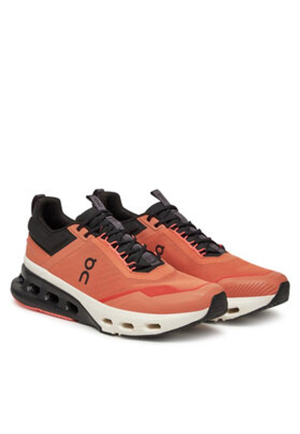 On Sneakersy Cloudnova X 3ME30413291 Pomarańczowy. Kolor: pomarańczowy. Materiał: materiał