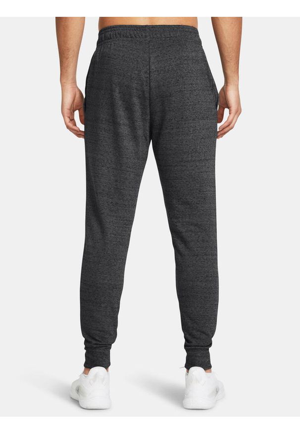 Spodnie męskie Under Armour Rival Terry Jogger. Kolor: szary. Sport: fitness