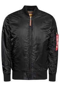 Alpha Industries Kurtka bomber Ma-1 Vf 59 Long 168100 Czarny Slim Fit. Kolor: czarny. Materiał: syntetyk #5