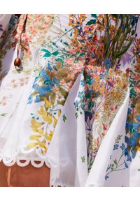 CHARO RUIZ IBIZA - Krótka spódnica w kwiaty Rada. Kolor: biały. Materiał: bawełna. Długość: krótkie. Wzór: kwiaty #4