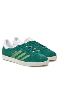 Adidas - adidas Sneakersy Gazelle IG2096 Zielony. Kolor: zielony. Materiał: zamsz, skóra. Model: Adidas Gazelle #6