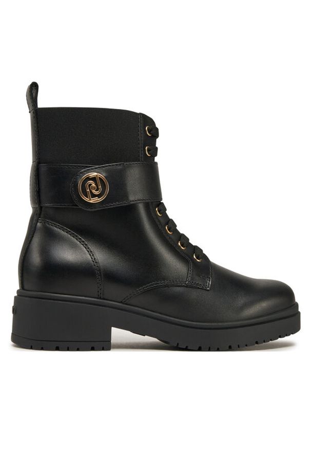 Liu Jo Trzewiki New Nancy Eco 2-1 SA5201 PX241 Czarny. Kolor: czarny. Materiał: skóra