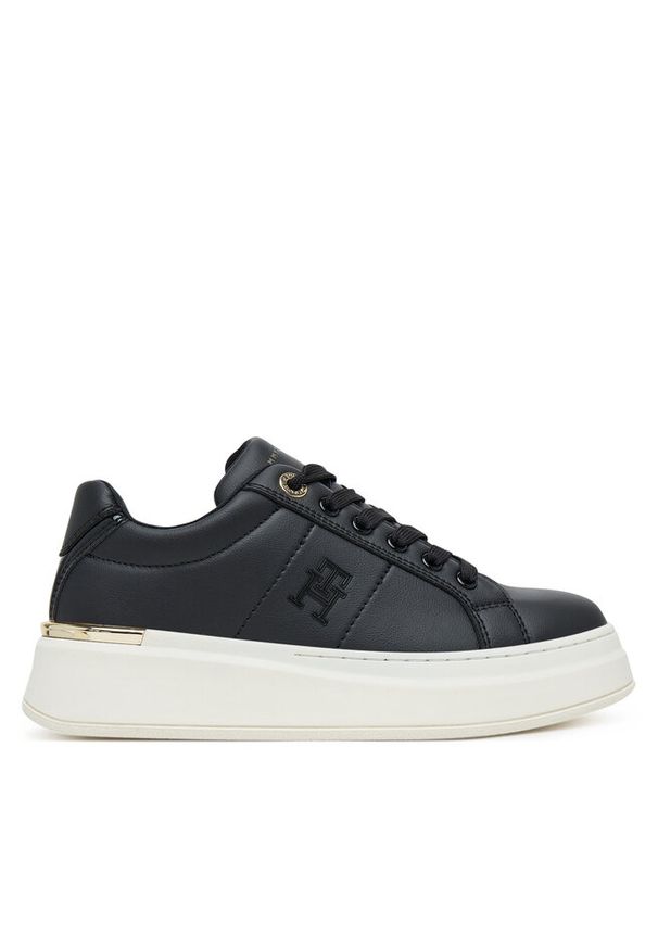 TOMMY HILFIGER - Sneakersy Tommy Hilfiger. Kolor: czarny