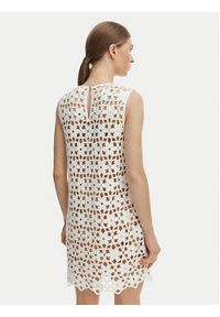 MICHAEL Michael Kors Sukienka letnia MS683CWKNE Biały Slim Fit. Kolor: biały. Materiał: syntetyk. Sezon: lato #5