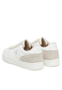 Calvin Klein Jeans Sneakersy Classic Cupsole Mg Canvas YM0YM01218 Biały. Kolor: biały. Materiał: materiał #6