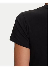 Liu Jo Sport T-Shirt TF5287 JS923 Czarny Regular Fit. Kolor: czarny. Materiał: bawełna. Styl: sportowy #5