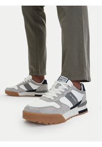 G-Star RAW - G-Star Raw Sneakersy EO-MILAN-01 Szary. Kolor: szary. Materiał: skóra, zamsz #1