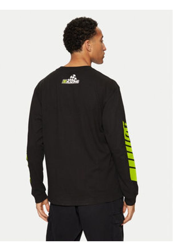 DC Shoes Longsleeve Shoe Co Racing ADYZT05405 Czarny Standard Fit. Kolor: czarny. Materiał: bawełna. Długość rękawa: długi rękaw
