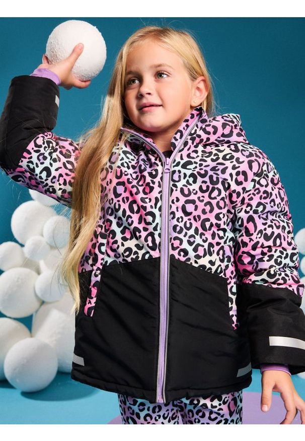 Sinsay - Kurtka ocieplana z kapturem - wielobarwny. Typ kołnierza: kaptur